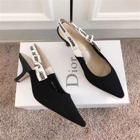 dior shoe middle heel sole|Dior heels and pumps.